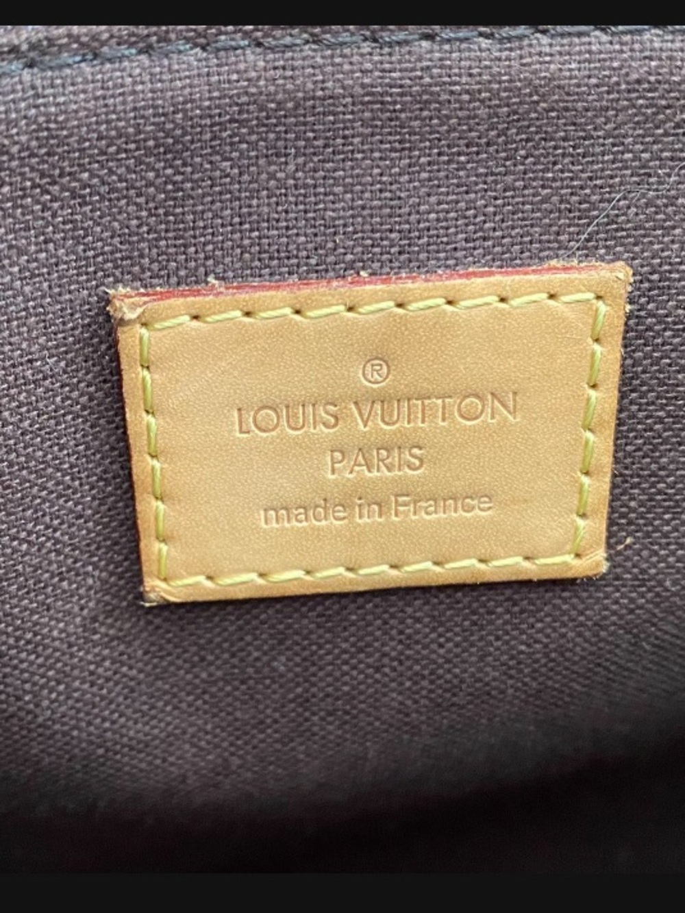 Louis Vuitton Brown Monogram Saddle Crossbody with Tan Trim - Picture 11 of 12